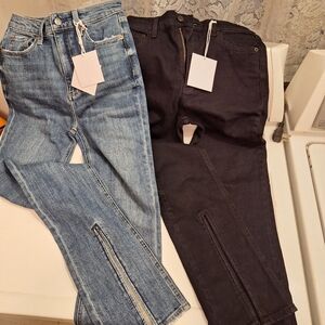 PISTOLA Colleen Split Hem Jeans 2 pairs